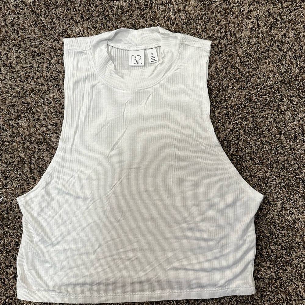 bp Classic White Muscle Tee